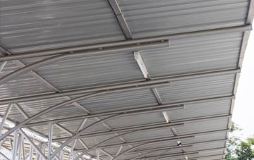 installing North Stainley metal roofing